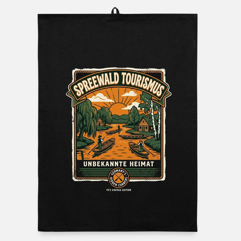 Spreewald Heimat Organic Geschirrtuch