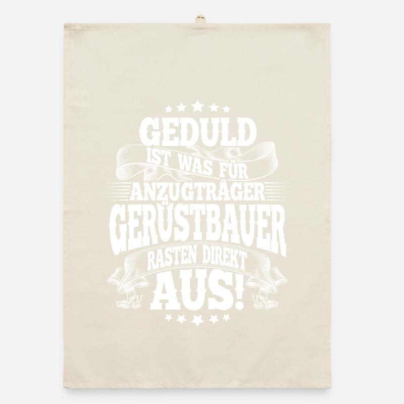 Constructeurs d’échafaudages Torchon bio