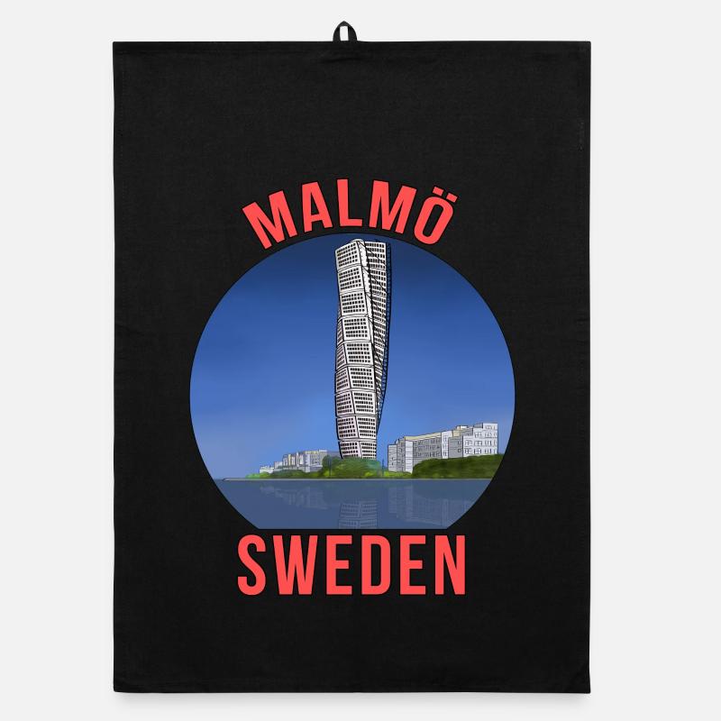 Malmo Sweden Organic dish towel