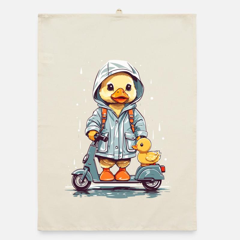 Canard mignon avec rouleau Torchon bio