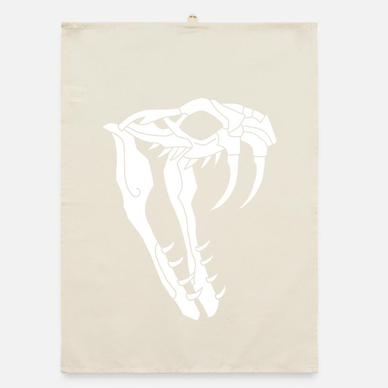 Crâne de serpent Torchon bio