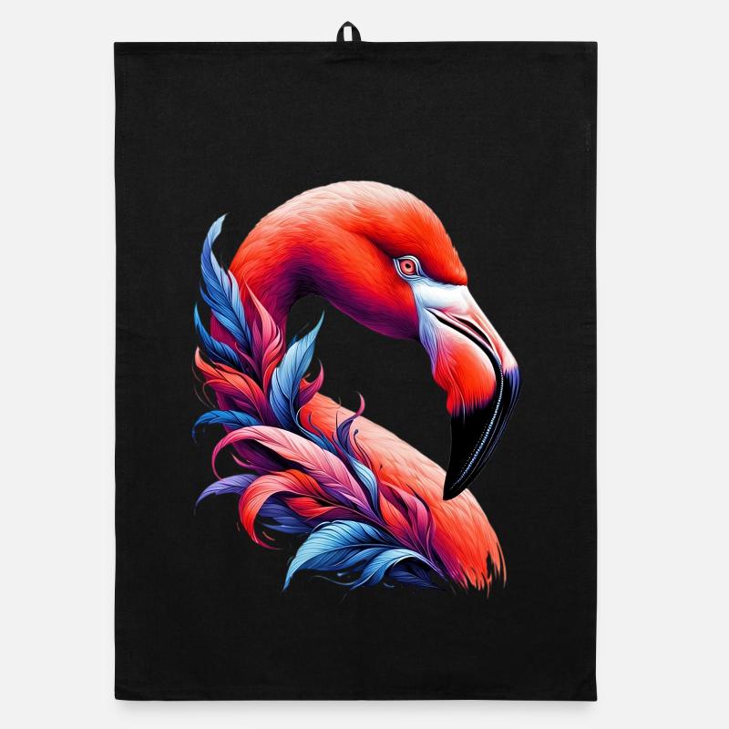 Flamingo Organic dish towel