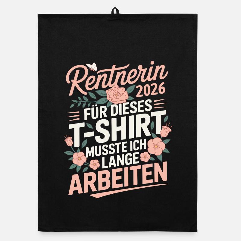 Retraité 2026 Torchon bio