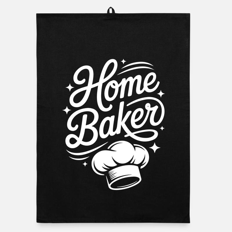 Home Baker – Küchenchef Design Organic Geschirrtuch