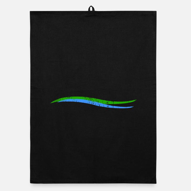 Vagues | Vague | Rivière terrestre Torchon bio