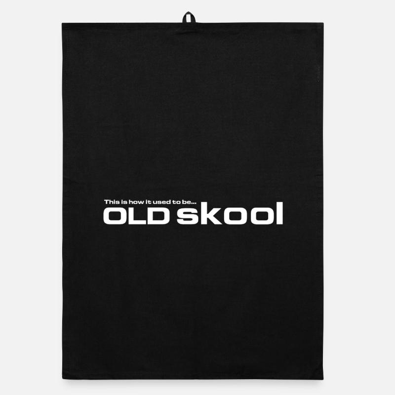 Old Skool Hardcore - This Is How It Used To Be  Organic dish towel