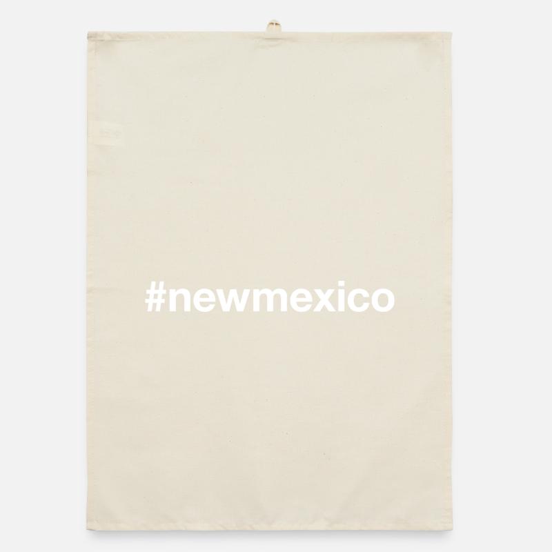 NEW MEXICO Hashtag Organic Geschirrtuch
