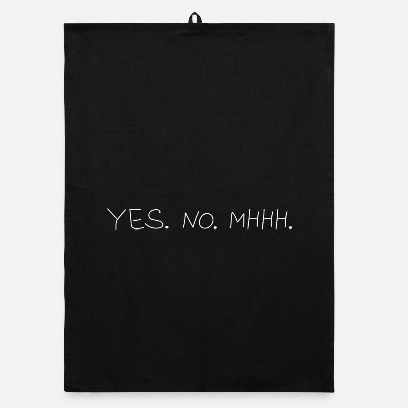 Yes.No.Mhh. Organic Geschirrtuch