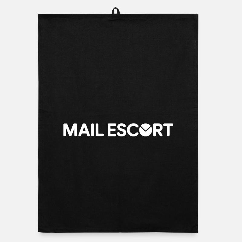 Mail Escort - Postbote Geschenk Postbote Postangestellter Organic Geschirrtuch