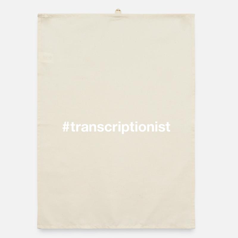 TRANSCRIPTEUR BLANC Torchon bio