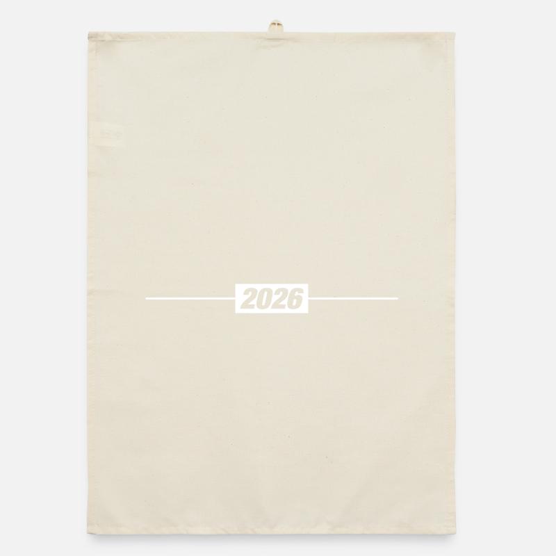 2026 year element Organic dish towel