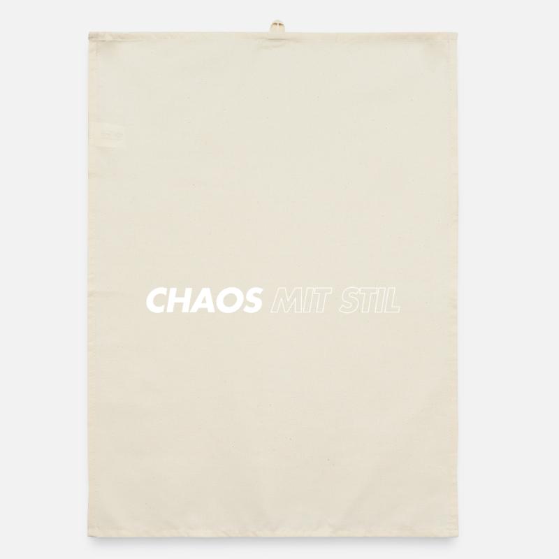 Chaos mit Stil Organic Geschirrtuch