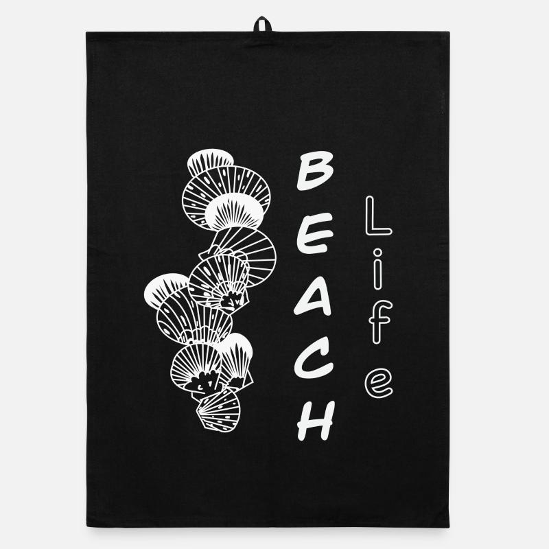 Beach Life Organic dish towel