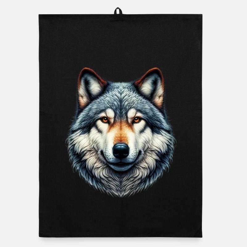 Wolf Organic Geschirrtuch