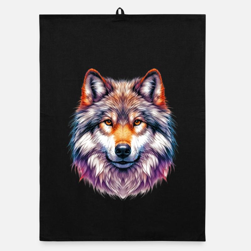 Wolf Organic dish towel
