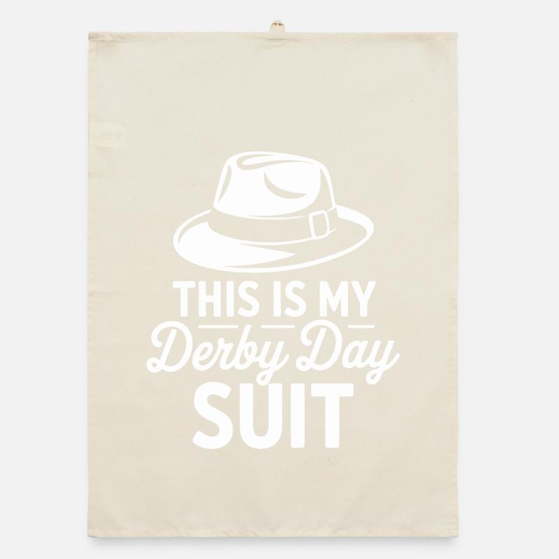 Conception de costume classique Derby Day Torchon bio