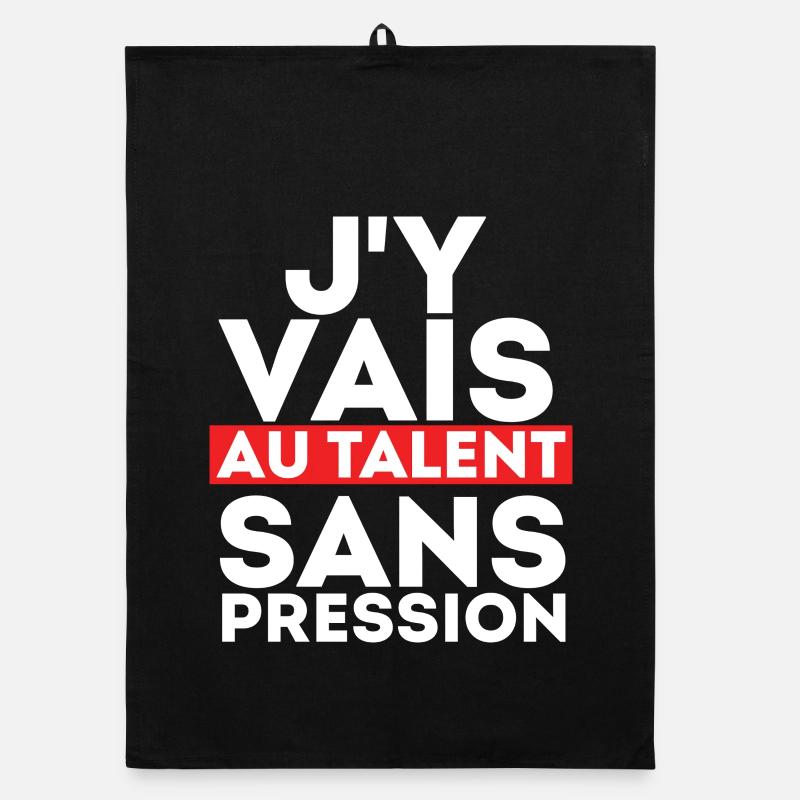 J'Y Vais AU Talent sans Pression Torchon bio