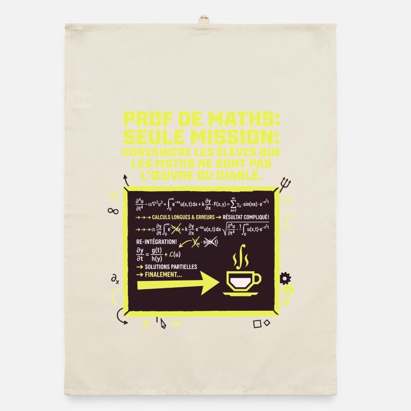 Parlez-vous STEM ? Langage Science Organic Geschirrtuch