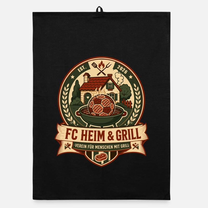 FC Heim & Grill Organic Geschirrtuch