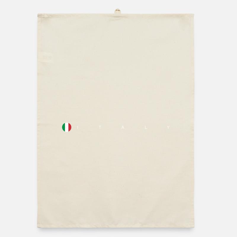 Drapeau de l’Italie Torchon bio