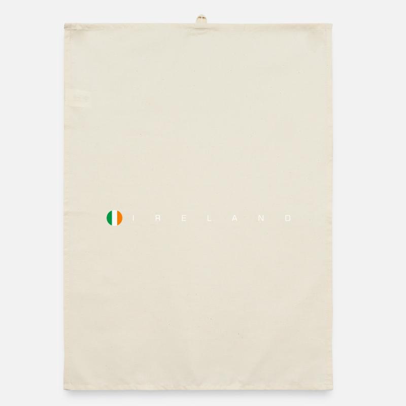 Drapeau de l’Irlande Torchon bio