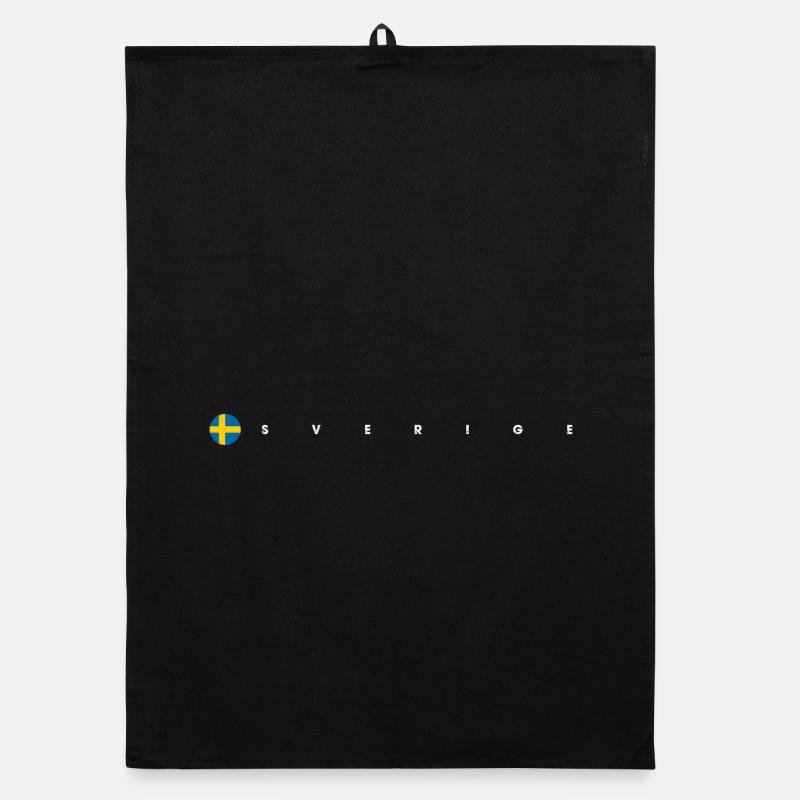 Drapeau de la Sverige Torchon bio