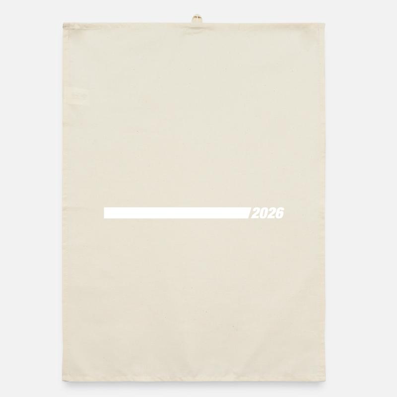 2026 Jahr Element Organic Geschirrtuch