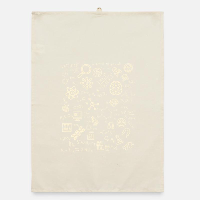 Science chemistry teacher gift Organic dish towel