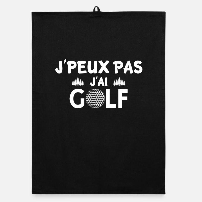 I can't I golf Organic dish towel