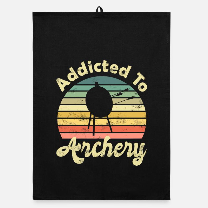 Tir à l’arc Archer Archer Archer Torchon bio