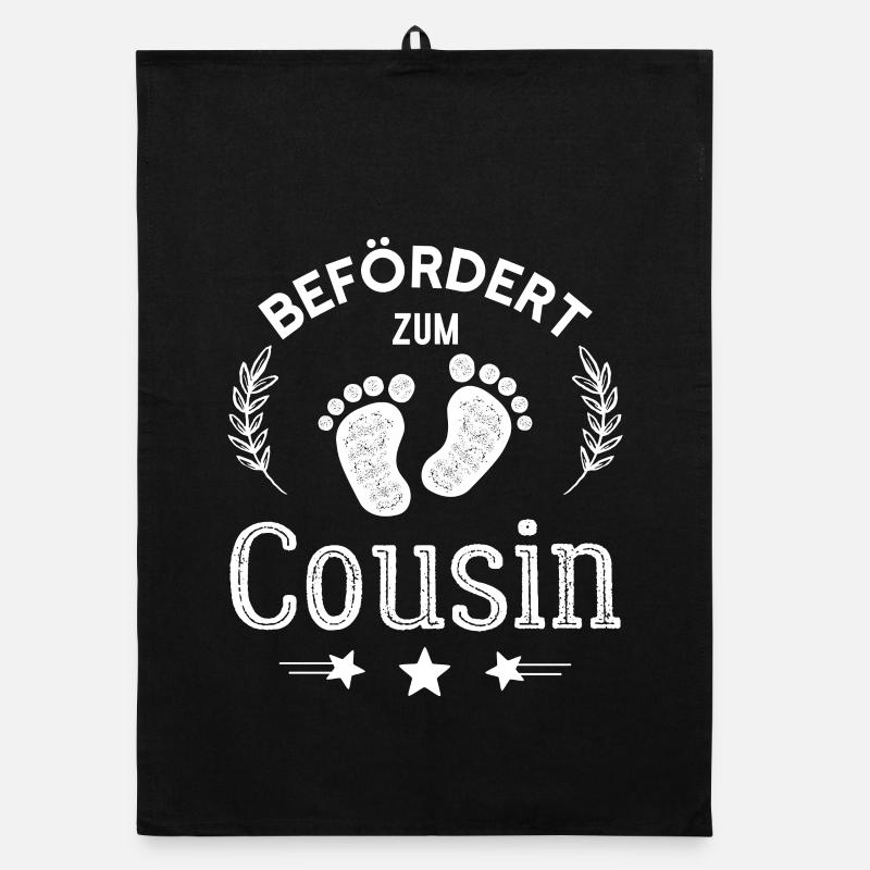 Befördert zum Cousin Stolzer Cousin Organic Geschirrtuch