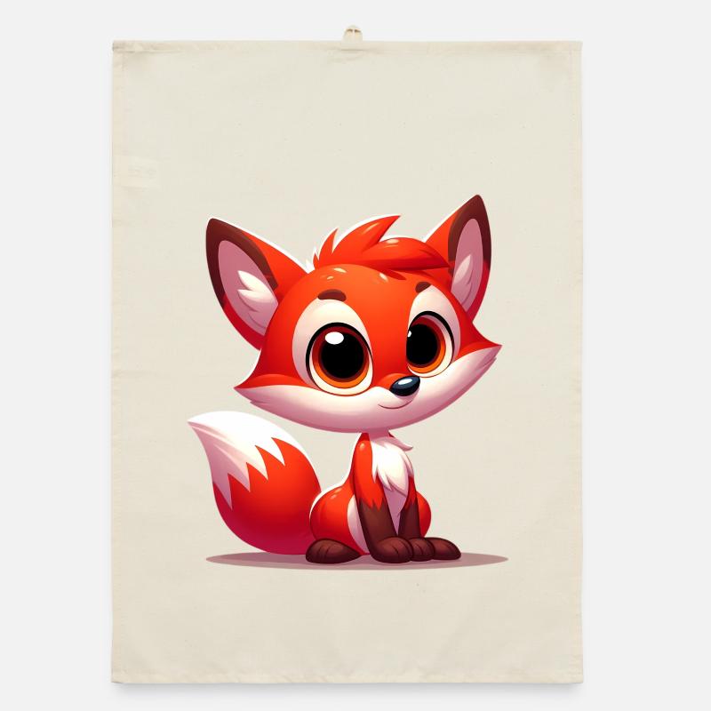 Fox Organic dish towel