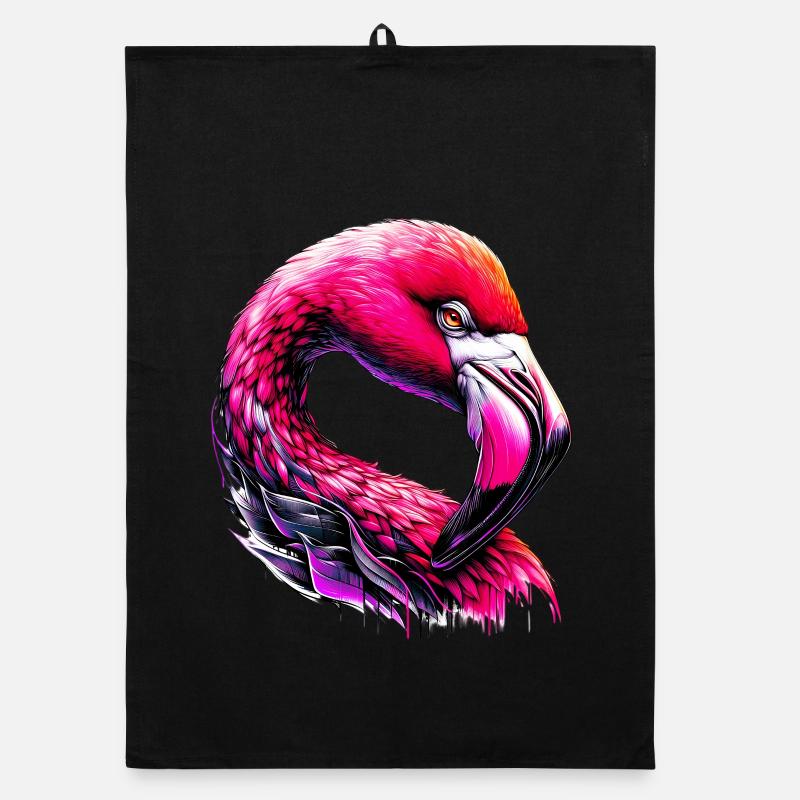 Flamingo Organic Geschirrtuch