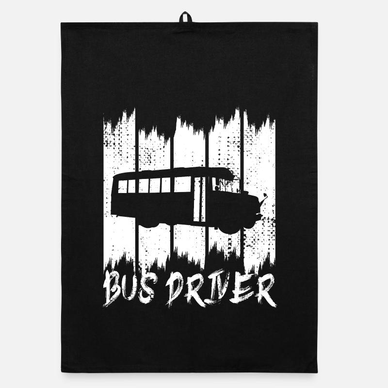 Chauffeur de bus Torchon bio