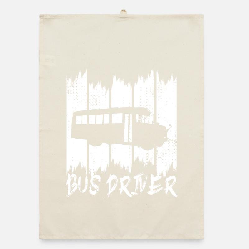 Bus Driver Organic dish towel