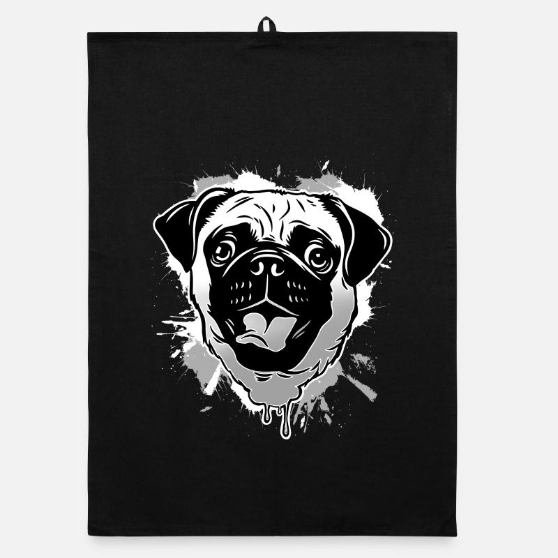 Mops Organic Geschirrtuch
