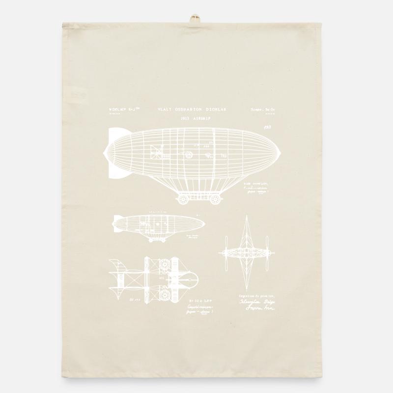 Esquisse du plan Zeppelin Torchon bio