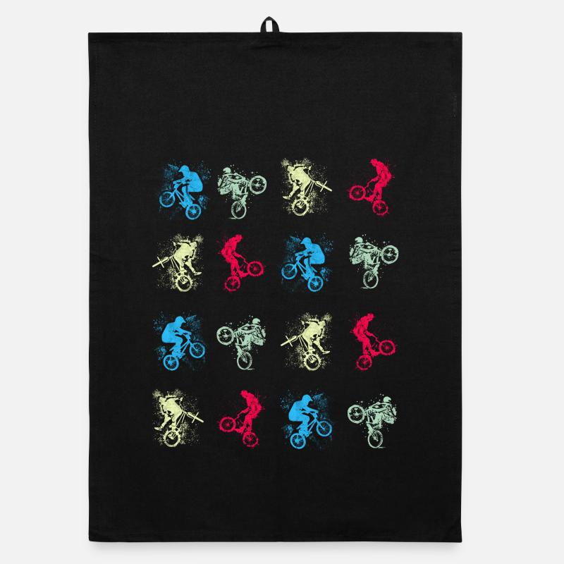 BMX / Bmx / bmx / Geschenkidee / Geburtstag Organic Geschirrtuch
