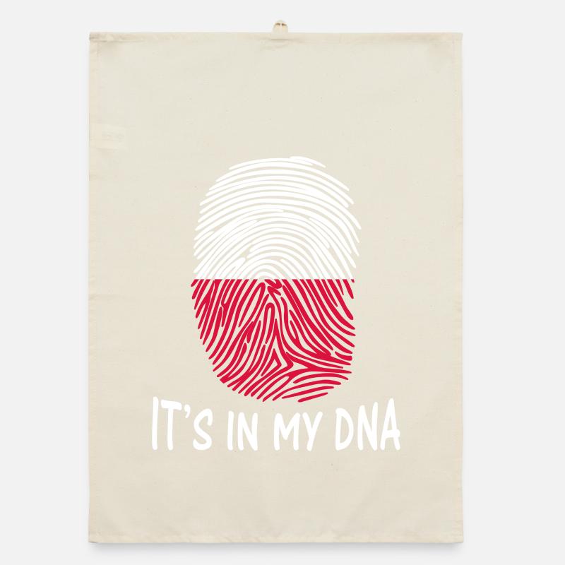 drapeau de la Pologne t-shirt c’est dans ma conception ADN Torchon bio