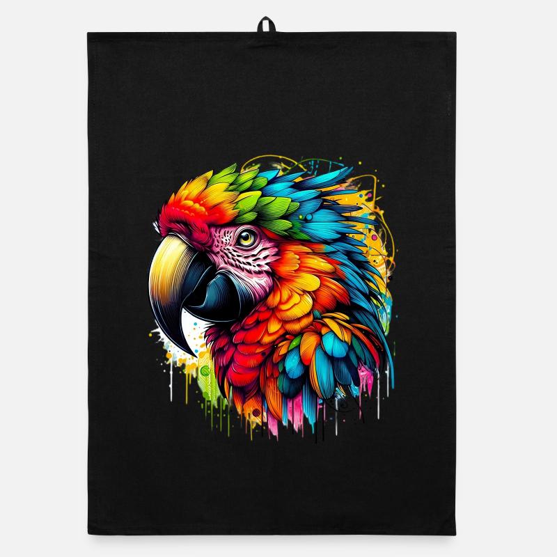 Parrot Organic dish towel
