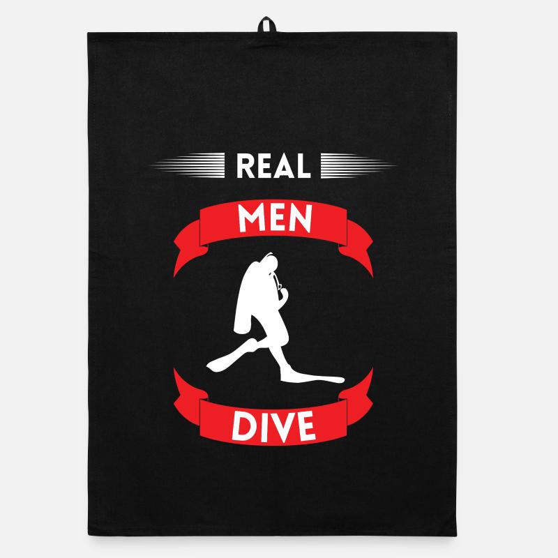 Plongée Real Men Torchon bio