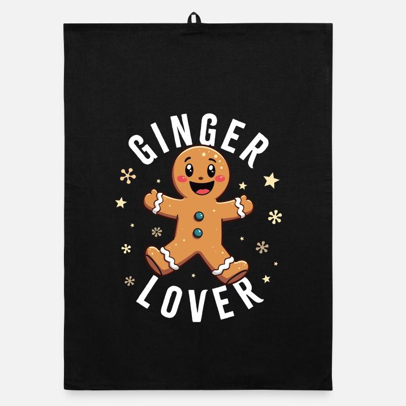 Ginger Lover Organic dish towel