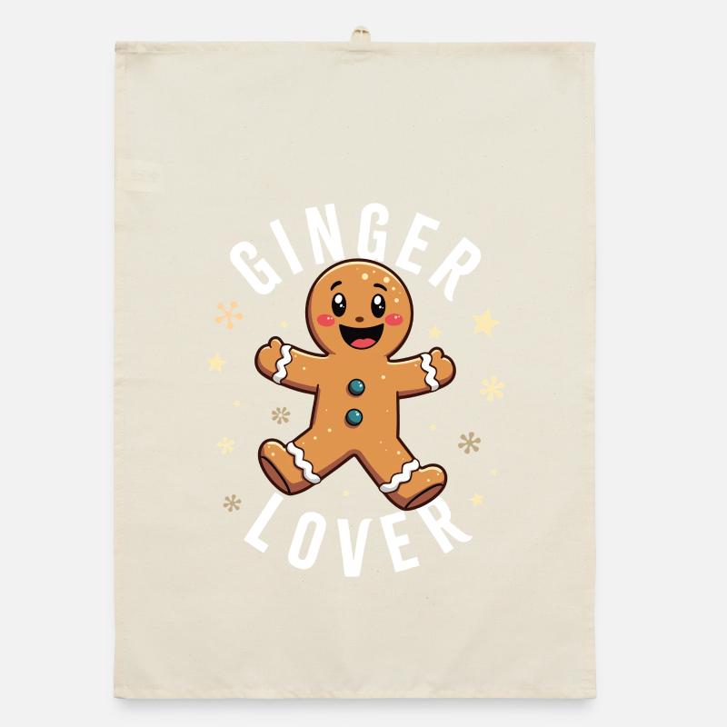 Ginger Lover Organic dish towel