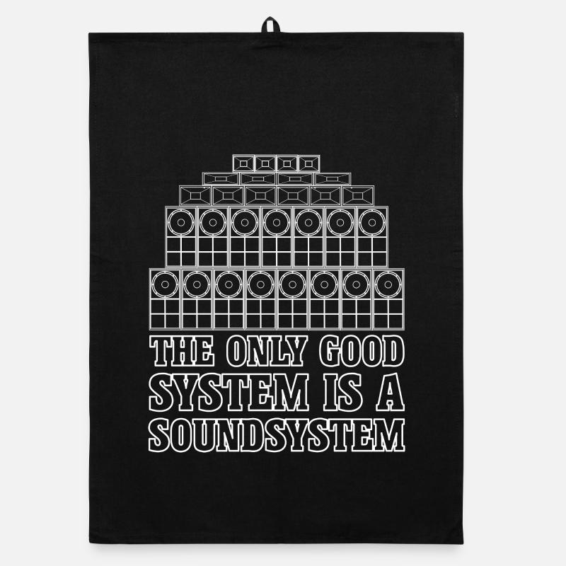 Soundsystem Jungle Reggae Bass Torchon bio