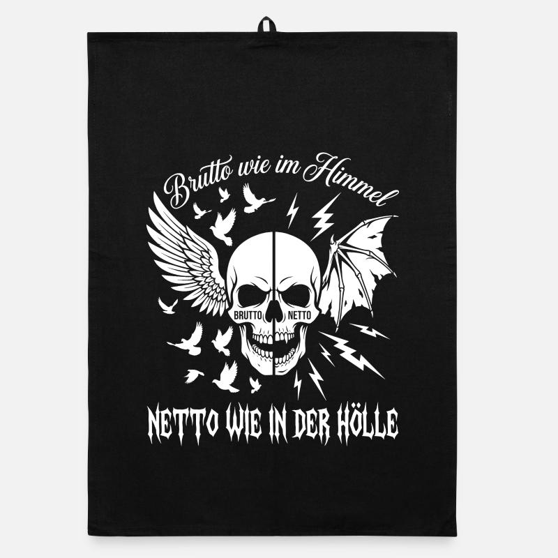 Gross as in heaven Net as in hell Organic dish towel