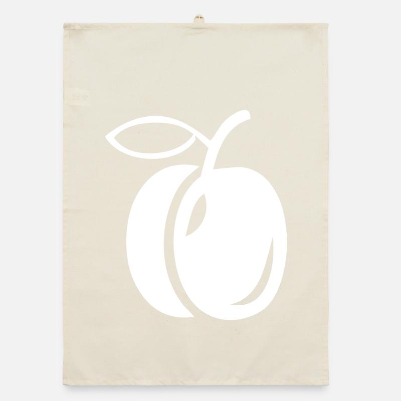 A plum Organic dish towel
