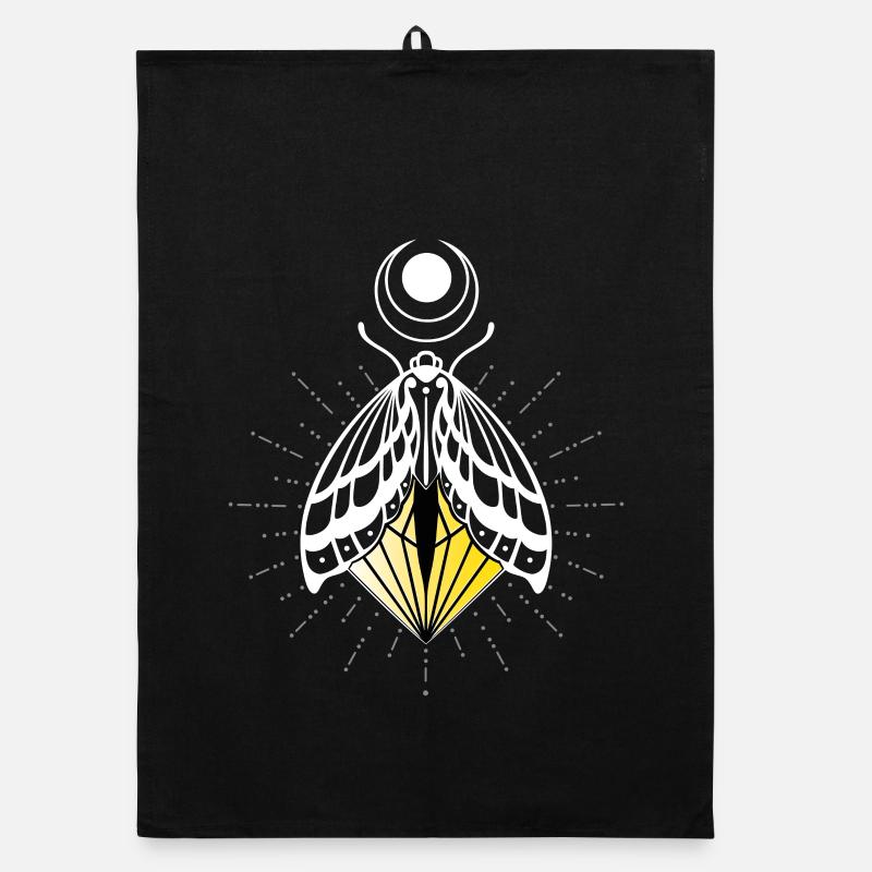 Firefly Moth Moth Moth Organic dish towel