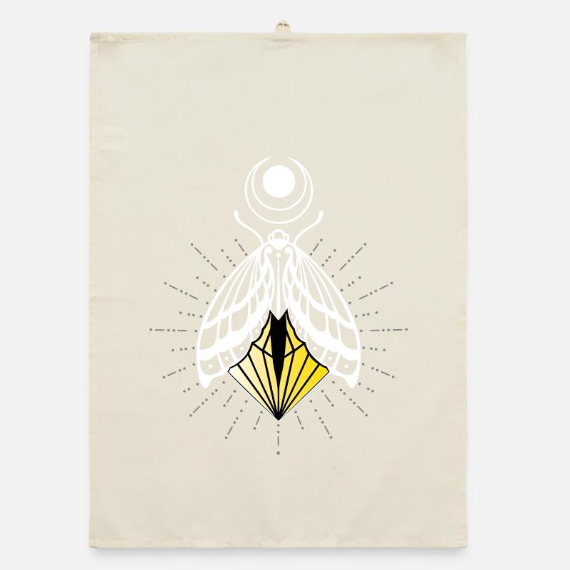Firefly Moth Moth Moth Organic dish towel