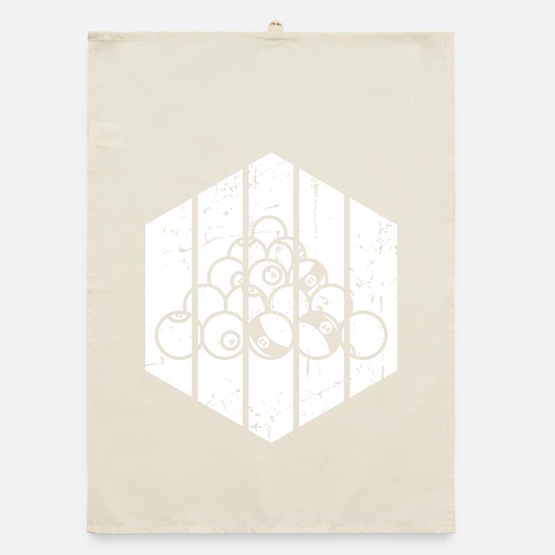 Best Billiard Player Organic dish towel