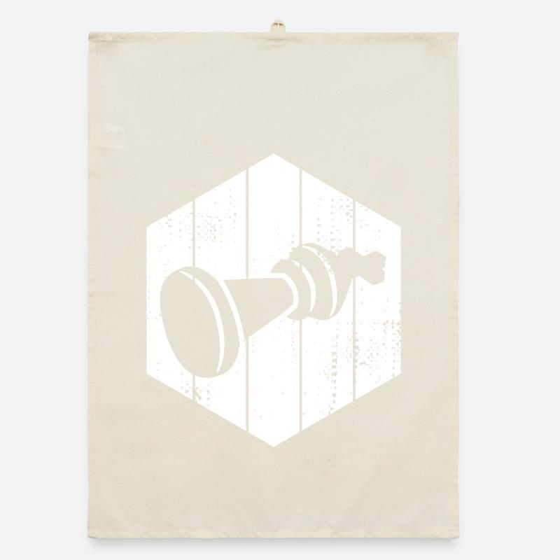 Chess Pieces Drawing Organic dish towel